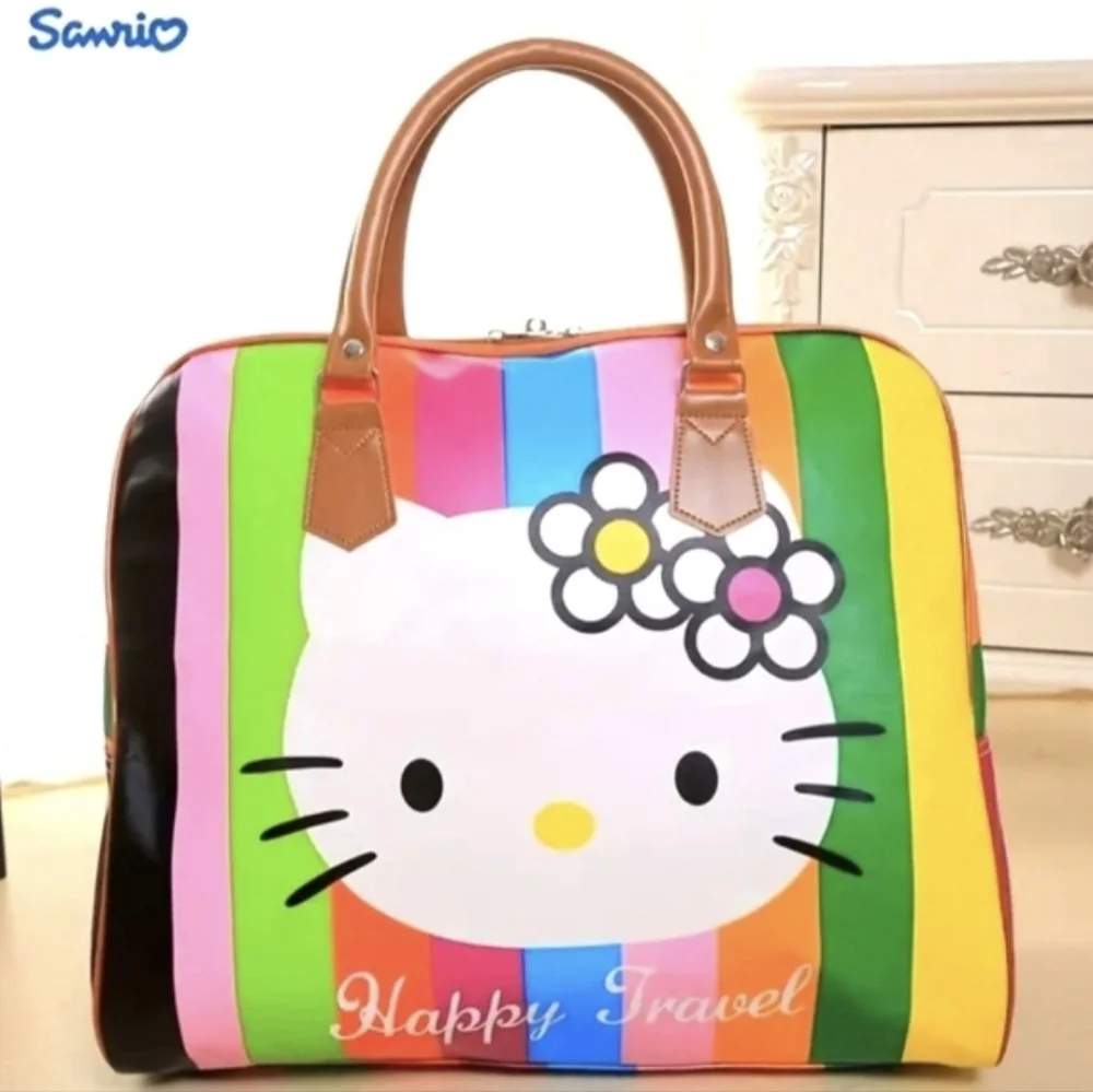 Sanrio Multicolor Hello Kitty "Happy Travel" Bag - Picture 4 of 16